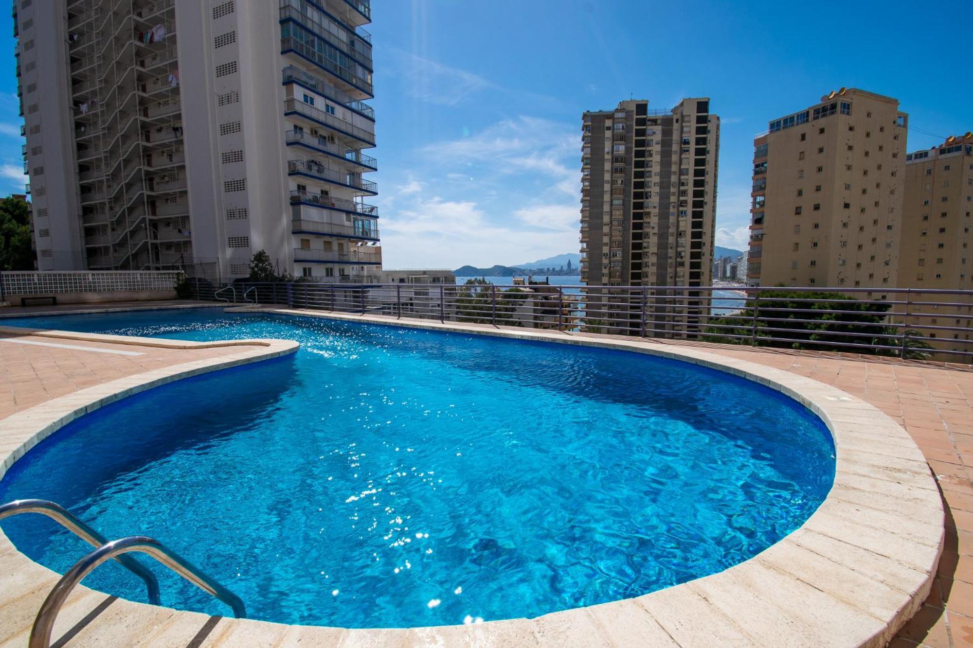 Tropicmar Familiar Levante Beach Benidorm Bagian luar foto